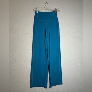 lululemon athletica Teal Wide-Leg Active Pants